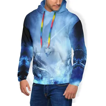 

Game Of Thrones Hoodie Jon Snow And Ghost Hoodies Loose Polyester Pullover Hoodie Men Long Length Hoodies