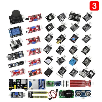 

37/45pcs Sensor Assortment Kit Module Starter for MCU Educ DNJ998