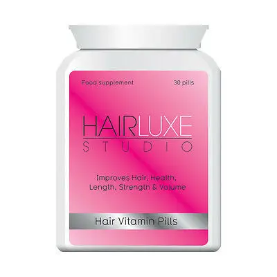 

HAIR LUXE HAIR STUDIO HAIR VITAMIN IMPROVES HAIR HEALTH LENGTH STRENGTH
