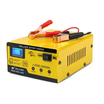 

12/6V 10A Universal Car Motorcycle Battery Charger Automatic Power Pulse Repair Fast Chargers Tool With LCD Digital Display