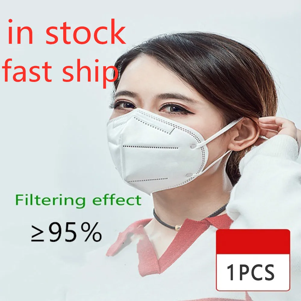 

1/2/5/pcs Reusable N95 Mask 95% Filtration Safety Antibacterial Breathable Anti Dust Anti-fog KN95 Masks Features as KF94 FFP3