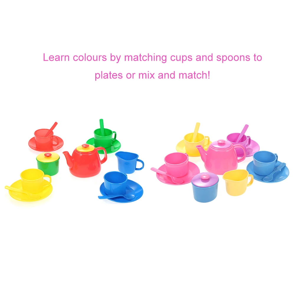 2 типа портативный чайный сервиз с переноской для раннего обучения цвет соответствует обучающая игрушка пастельные пластмассовые игрушки для детей подарок для детей