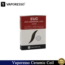 5 шт./лот испаритель керамический EUC 0.5ohm SS316L катушка головка без рукава для ТАРО нано/Туманность/Estoc/Target Pro E-Cig Tank