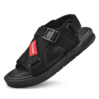 

slippers casual 2020 plus size mens meh shoes big sandals fashion flat beachslides 46designer slip on summer large breathable