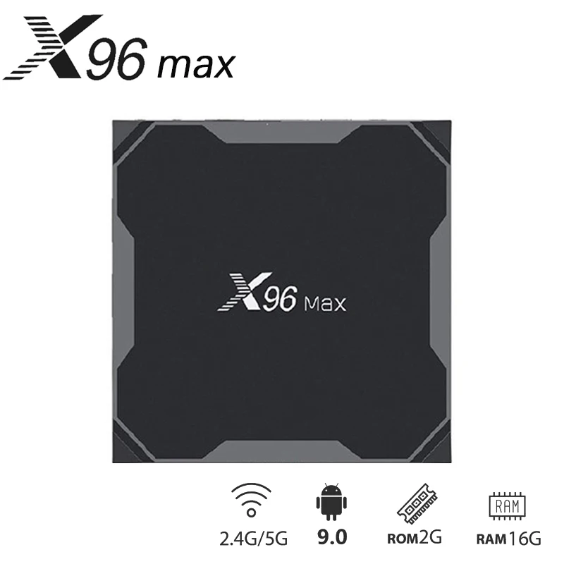 X96 MAX Мини ТВ приставка Android 9,0 4 Гб ОЗУ 64 Гб ПЗУ потоковый медиаплеер. X96 S905X2 мини смарт-бокс 2,4G/5G двойной WiFi 4K Tv Box