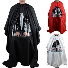 Новая Водонепроницаемая тканевая накидка для салона, парикмахерской, парикмахерской, фартуком для стрижки волос