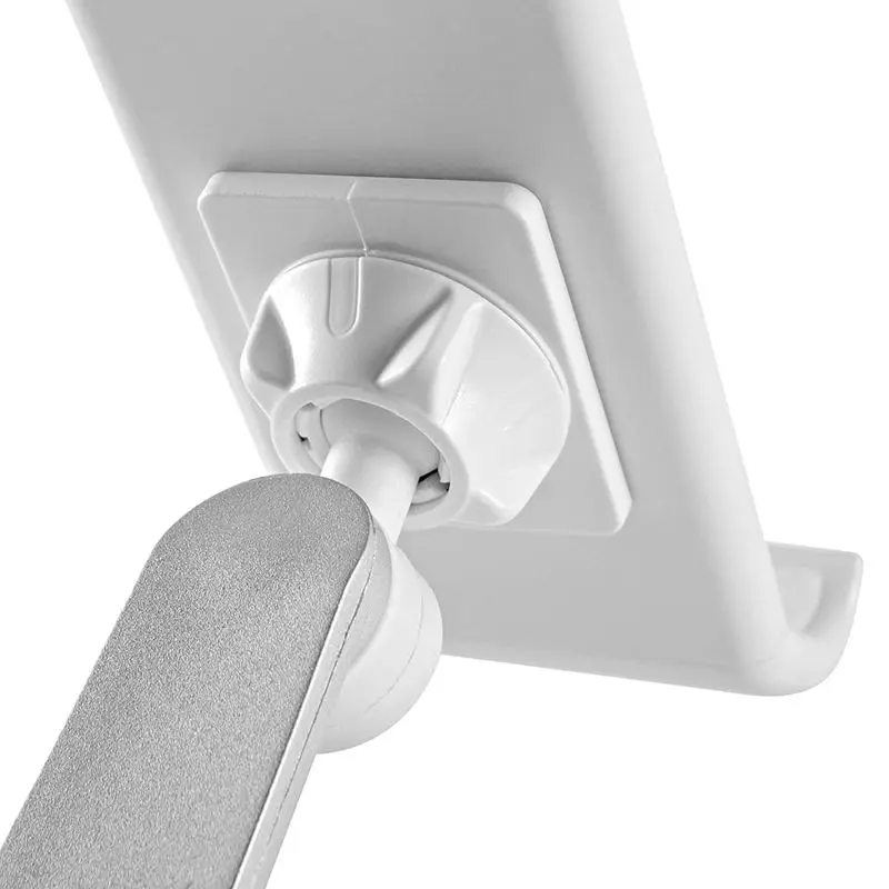  2-in-1 Kitchen Desktop Tablet Stand Wall Mount iPad Holder with Stylus for 4-10.5 Inch Tablets/iPad