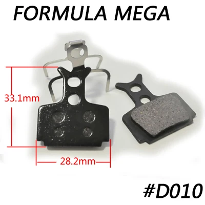 D010 Catazer 4 пары полуметаллические MTB велосипедные дисковые тормозные колодки для велоспорта SHIMANO0 AVID HAYES TEKTRO Magura Formula - Цвет: D010