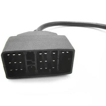 

Black 22Pin OBD1 To 16Pin OBD2 Converter Cable For TOYOTA Diagnostic Scanner New