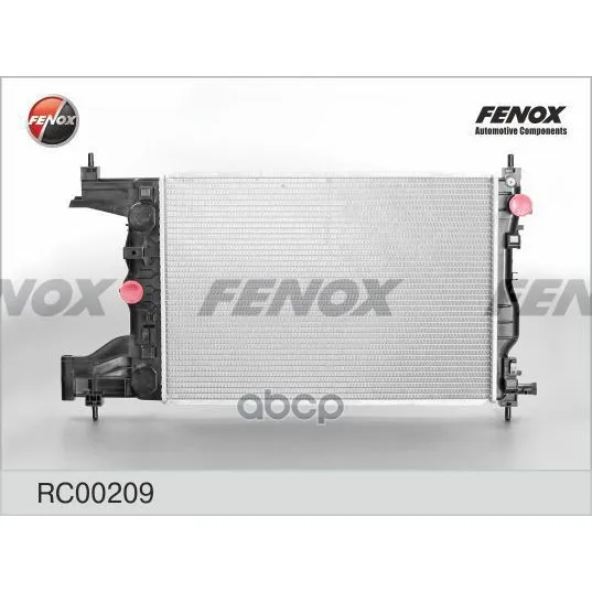 Радиатор Chevrolet Cruze 1.6 09- Mt Rc00209 FENOX арт. RC00209