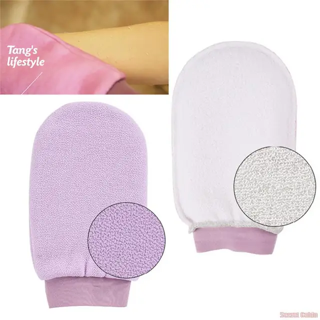 1X Hammam Shower Thicken Bath Magic Peeling Glove Exfoliating Tan Removal Kessa Bathing Cleaning Products 2