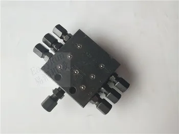 

SSV6 Grease distributor block, Divider Valve SSV series,progressive lubrication divider valve SSV series