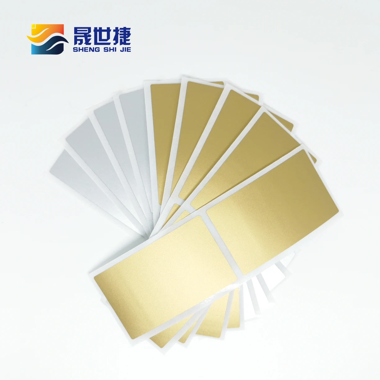

Shengshijie 35x58mm 50pcs Scratch off Sticker Gold Christmas Card Adhesive Stickers For Party Card Wedding Engagement