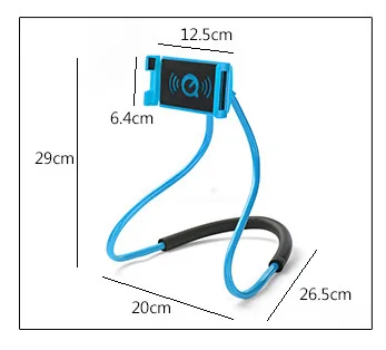 Держатель для ленивого телефона гибкий держатель для мобильного телефона Поддержка ленивого висящего шеи Автомобильный держатель для iPhone для samsung для huawei