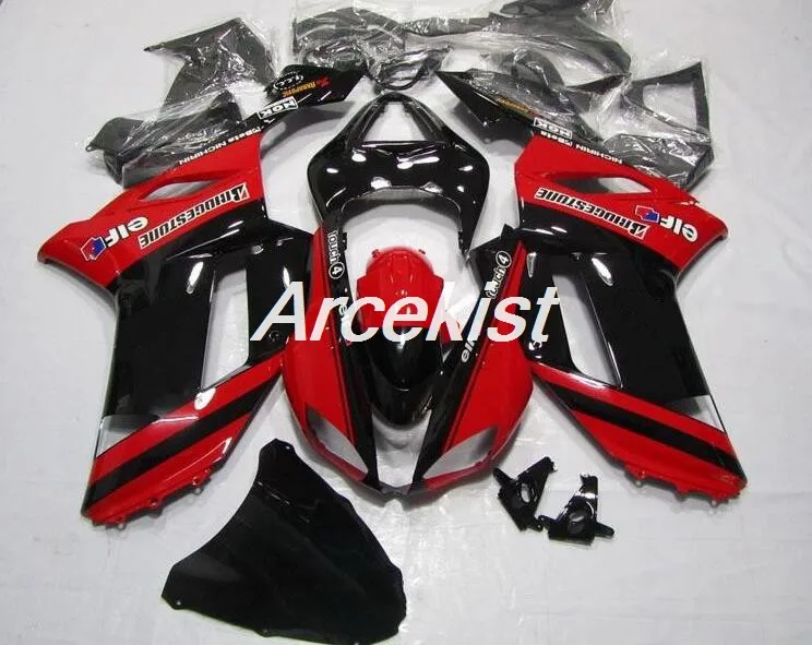 

High Quality New ABS Fairings Kit Fit for kawasaki Ninja ZX6R 636 2007 2008 07 08 6R ZX-6R Bodywork custom Free black Red