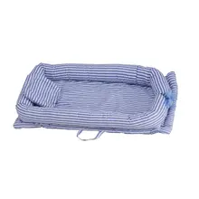 Детская кроватка-гнездо переносная Съемная детская кроватка дорожная кровать для детей Младенческая Детская Хлопковая Колыбель для новорожденных бампер