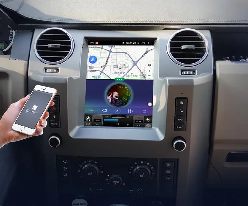 Автомобильный мультимедийный плеер Tesla PX6 8-ядерный процессор головное