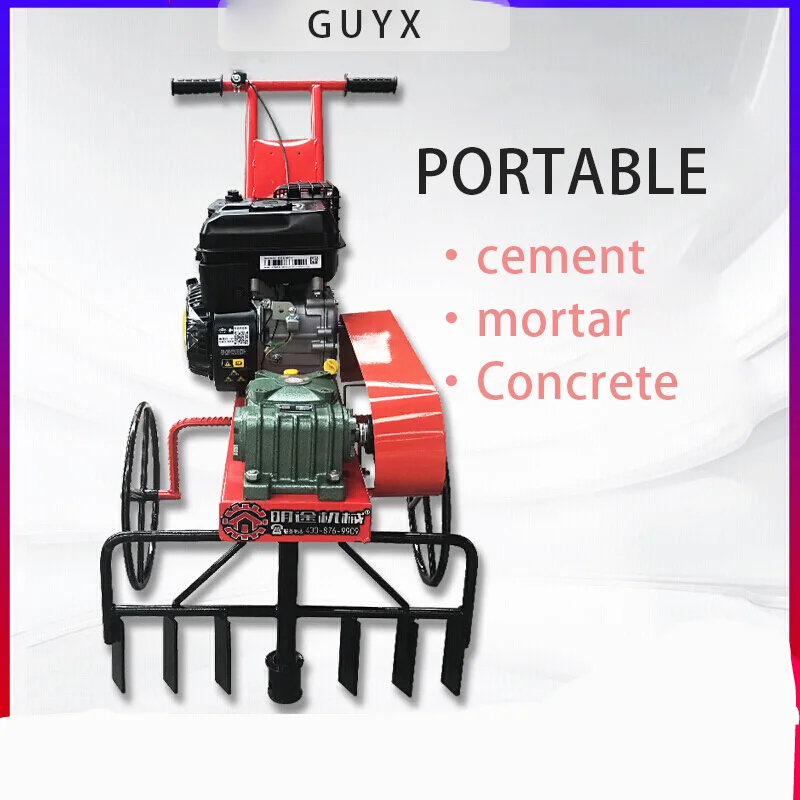 Buy  Mechanical concrete mixer electric home improvement ash mixer gasoline small mixer mortar mixer