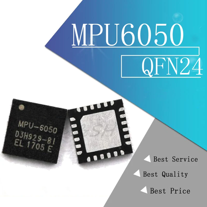 2 шт. Φ MPU6050 MPU-6050 QFN24 | Электронные компоненты и принадлежности