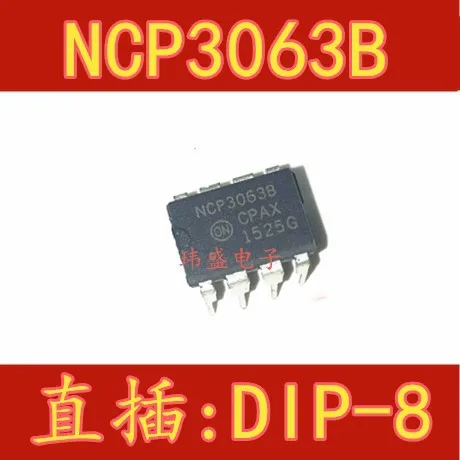 

Бесплатная доставка 10 шт./лот NCP3063 NCP3063B NCP3063BPG DIP-8