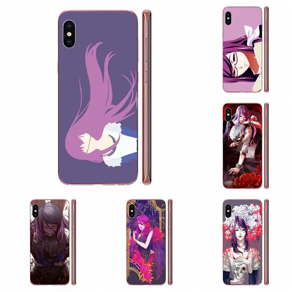 Мягкий чехол с аниме Rize Kamishiro Tokyo Ghoul для Apple iPhone 4 5 5C 4S SE SE2 6 6S 7 8 11 Plus Pro X XS Max XR |