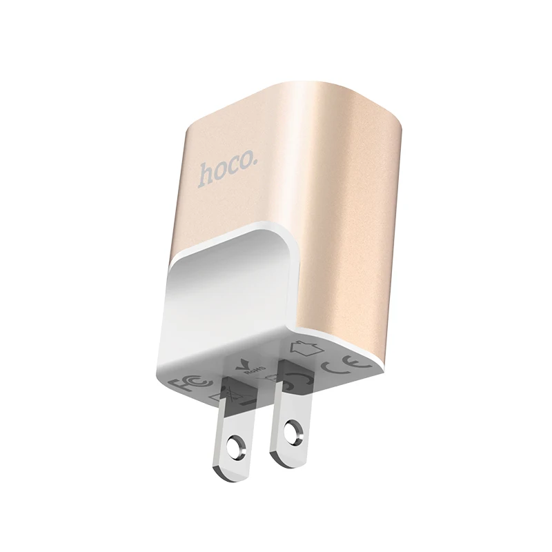 HOCO C47 10 шт./лот 5 в 2.1A USB зарядное устройство для iPhone 11 Xs Max US Plug настенное зарядное устройство адаптер для samsung Xiaomi huawei