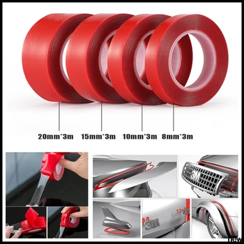 

3M Car Sticker Double Sided Tape Adhesive for Mercedes Benz F015 B-Class ML63 M-Class Ener-G-Force R Class ML GL G R S63 S600