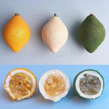 

4 Cavities Lemon Silicone Mold Brownies Cake Molds Baking Dessert Cake Decorating Tools Drop Shipping