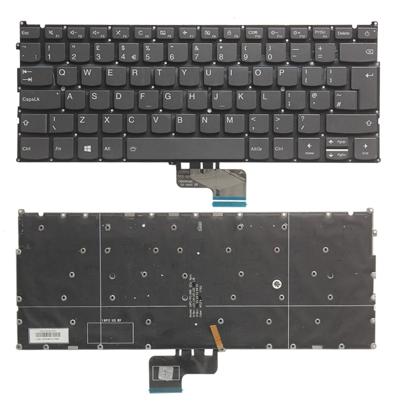 

Новая английская клавиатура для Lenovo ideapad 720S-13 720S-13IBR 720S-13AST Клавиатура для ноутбука с подсветкой