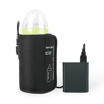 

Storage Insulation Nursing Travel Bag Milk Portable Car Feeding USB Heating Thermal Infant Baby Bottle Warmer Outdoor Thermostat
