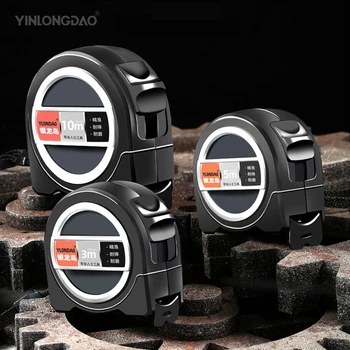 

YINLONGDAO high-precision steel tape measure multi-specification 3m circle ruler 7.5m 10 m box ruler woodworking steel coil 5m