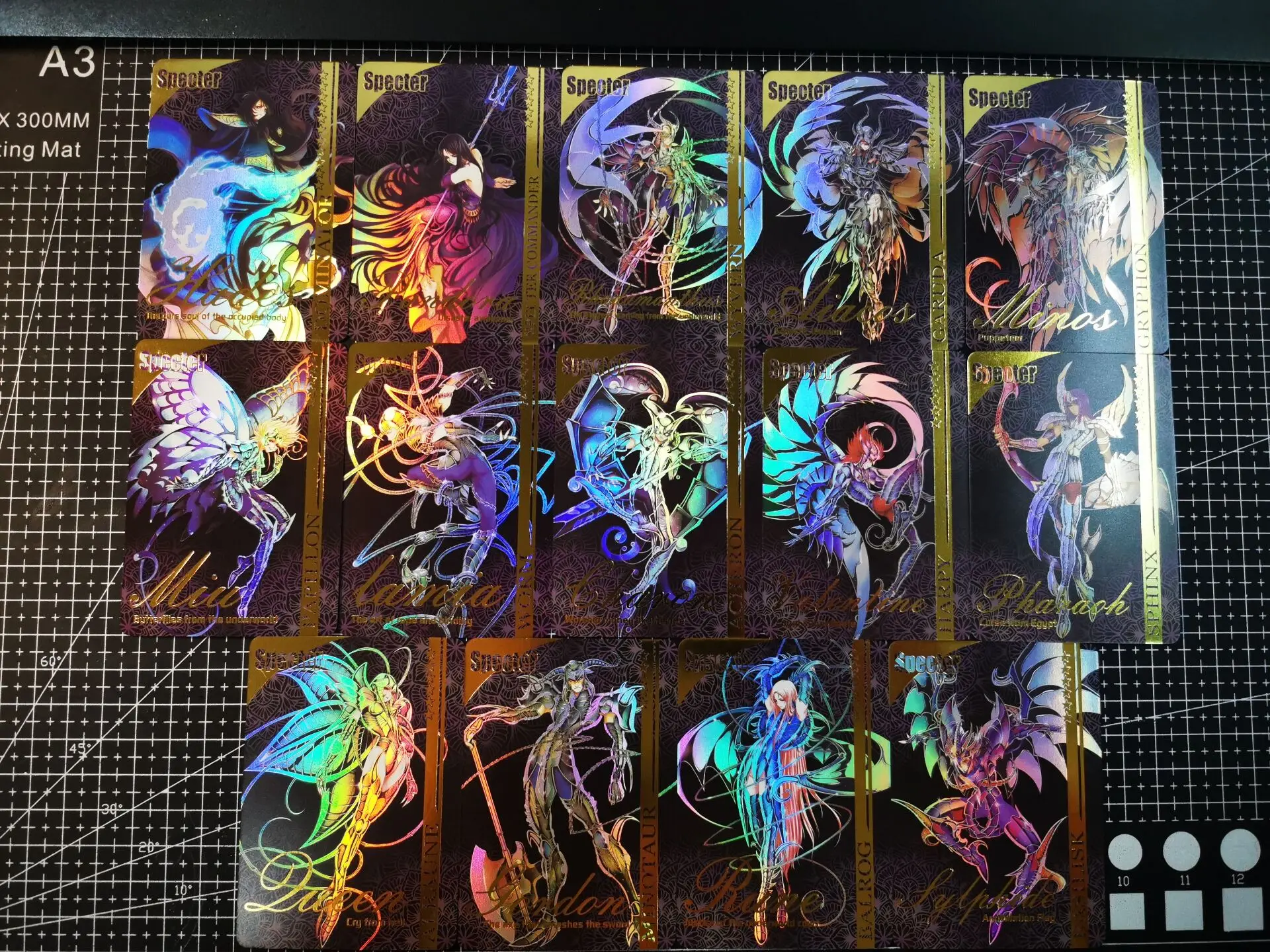 16 шт./компл. Saint Seiya Toys Hobby Коллекционная игра аниме-открытки | Игрушки и хобби