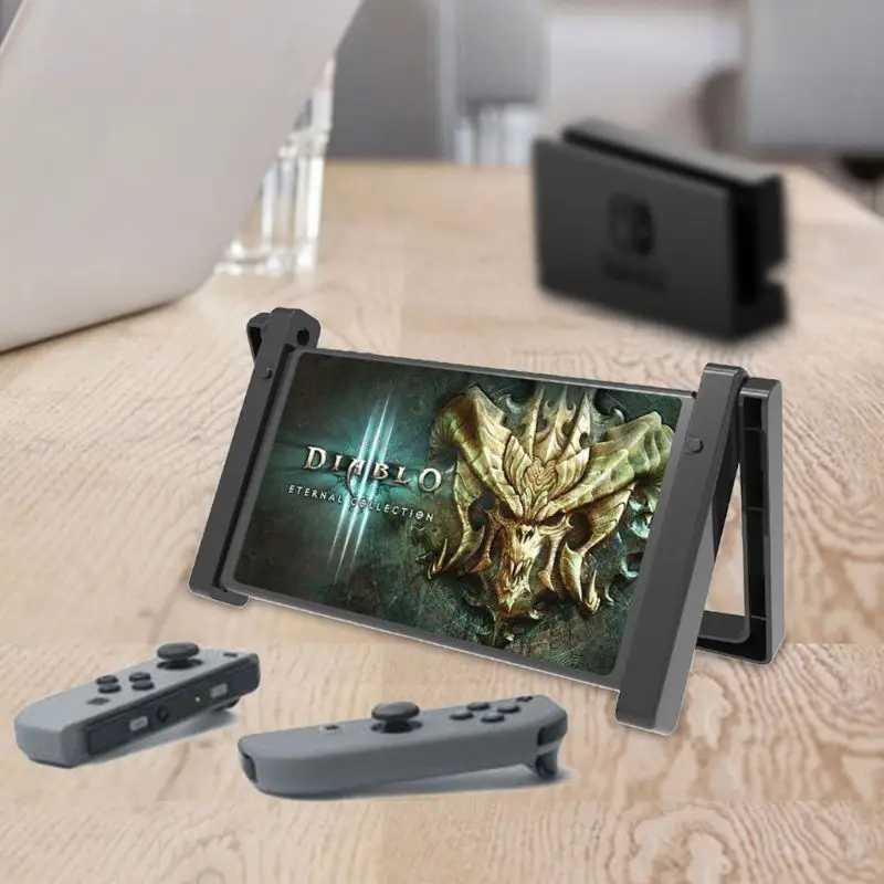 

Two-in-One Simple Car Bracket Adjustable Desktop Holder Stand Support for NS Switch Game Console Accessories