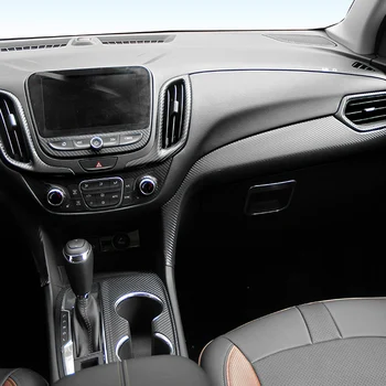 

Car-Styling 3D/5D Carbon Fiber Car Interior Center Console Color Change Molding Sticker Decals For Chevrolet Equinox 2016-2019