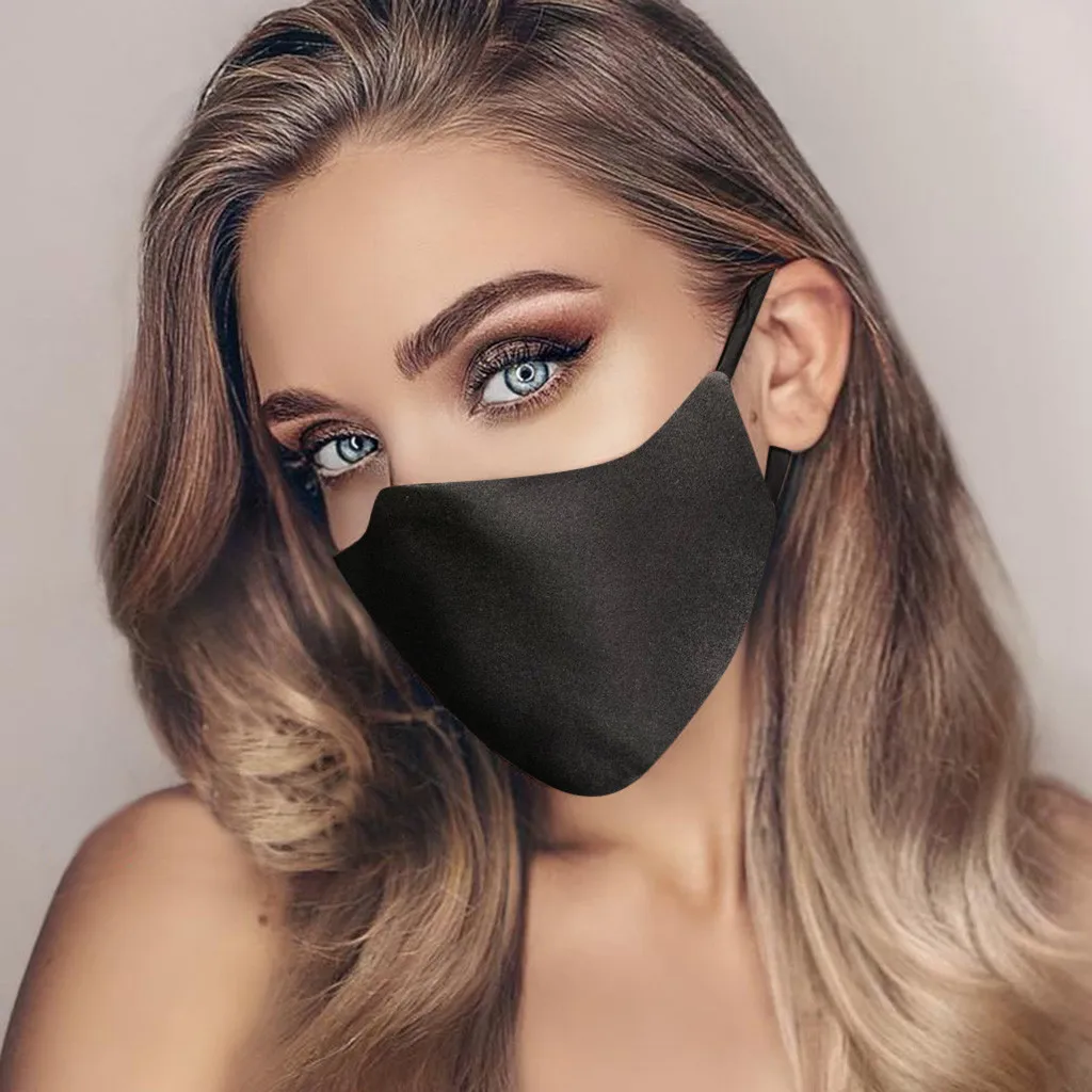 Face Mask Summer For Men And Women Thicken Double-deck Sunscreen And Dustproof Silk Mask Mascarilla Proof Mascarillas Proteccion
