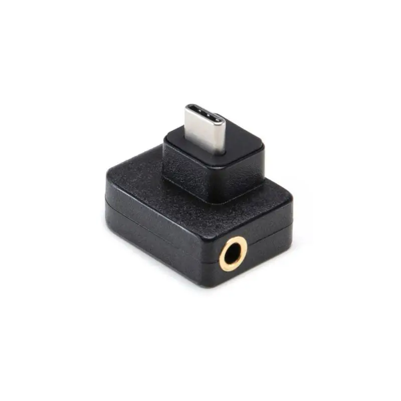 Микрофон 3 5 мм/USB C зарядный адаптер Аудио Внешний крепление для микрофона Osmo