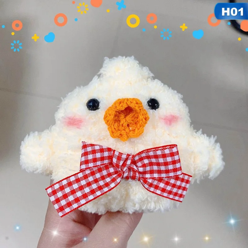 

Winter Cute Plush Chicken Bunny Bear Bluetooth Wireless Headset Set Soft Cover for Airpods Earphone Protective Shockproof Case