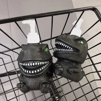 

Dinosaur Bath Hand Washing Solution Bottled bathroom accessories hand sanitizer liquid foam soap dispenser shampoo dispenser