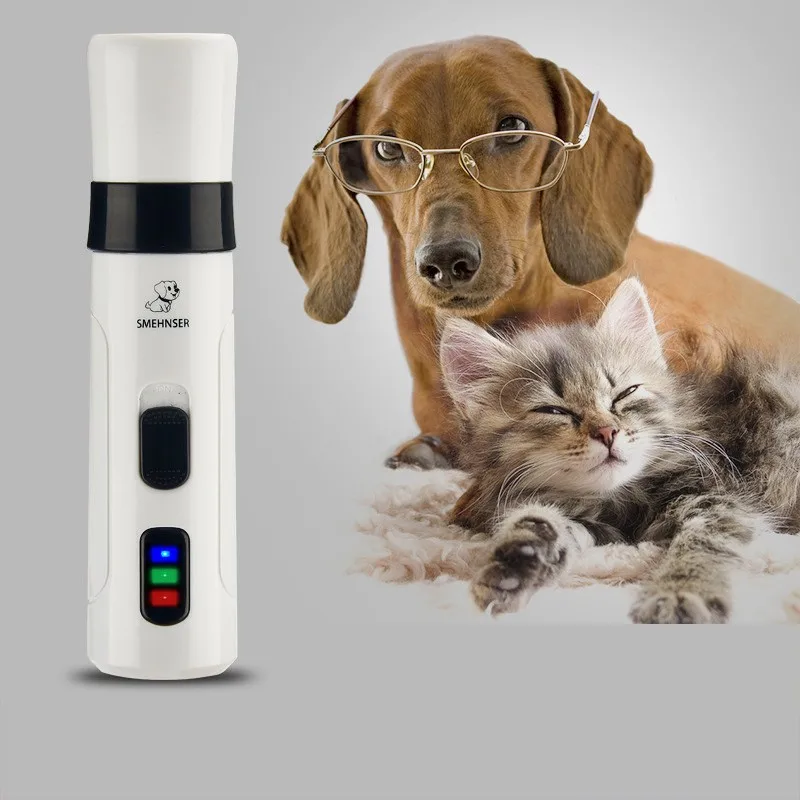 Электрический Профессиональный usb зарядка для домашних собак полировщик для ногтей для собак шлифовальный станок для ногтей инструменты для ухода за домашними животными