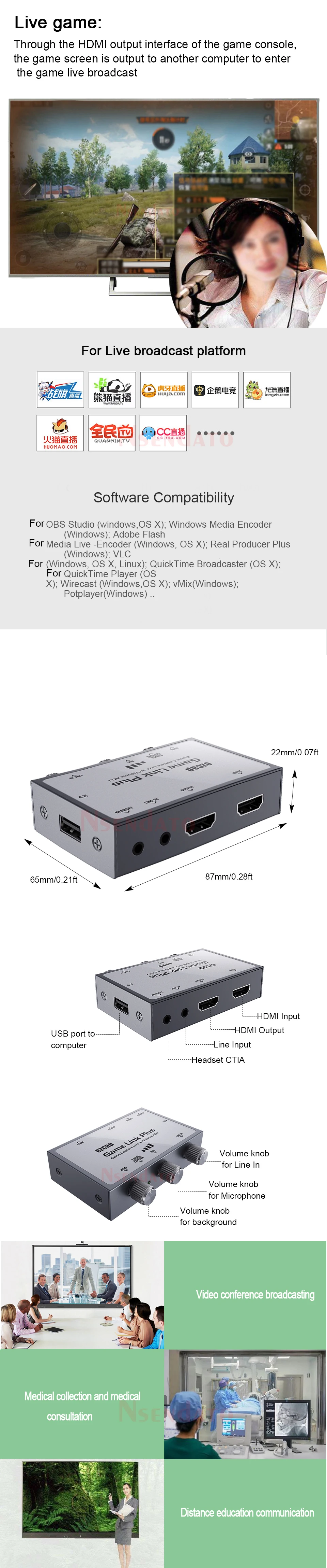 Ezcap 312 hdmi placa usb cartão de