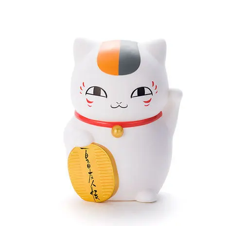 

Natsume Friends Account Cat Teacher Savings Coin Bank TAKARA Tomy Arts Garage Kit Model Ornaments