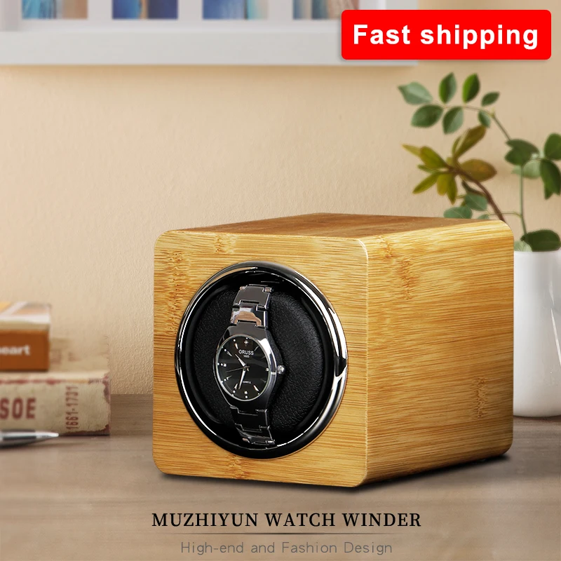 

Watch Winder Box Automatic Watch Winder Accessories Display Mechanical Rotating Uhrenbeweger Leather for automatic watches