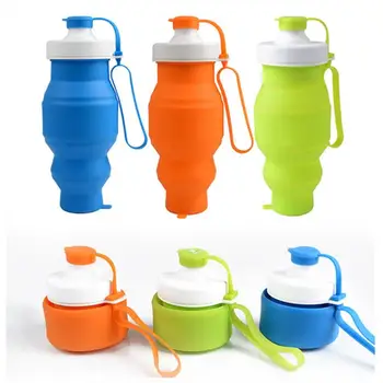 

Telescopic Design Soft Silicone Folding Coffee Cup Folding Cup Gift Sports Cup Men And Women Water Cup