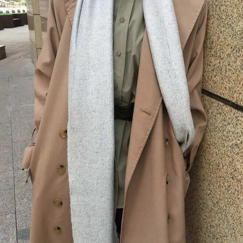 Шерстяной шарф для женщин, высокое качество, специальные шерстяные шарфы, теплые оранжевые красные шали, зимний женский подарок