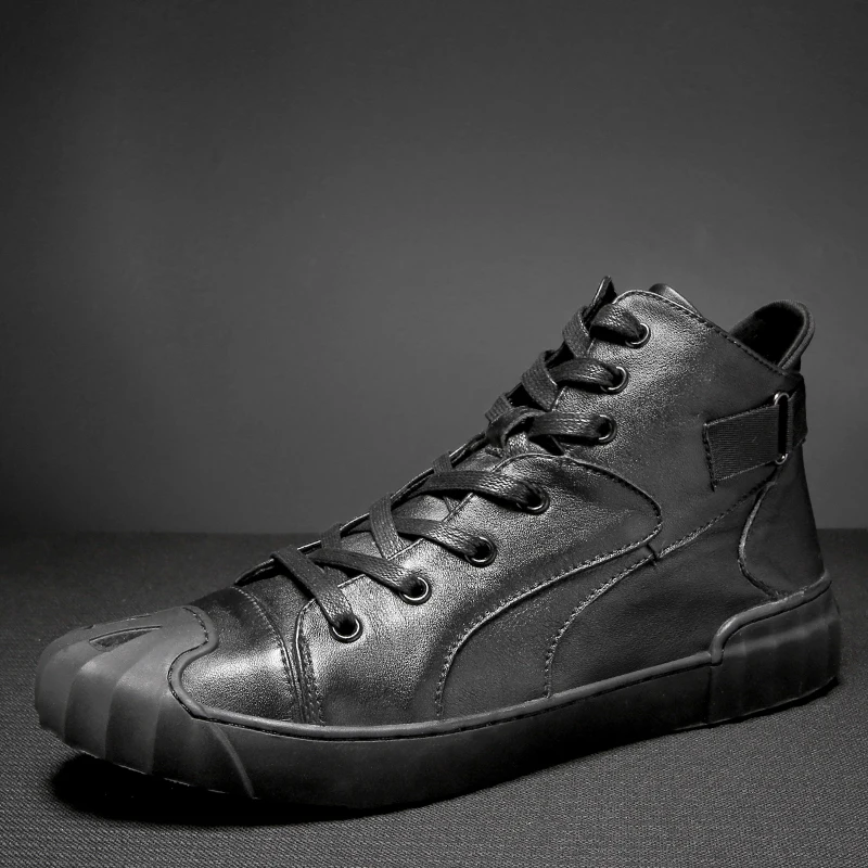 New Us Military Leather Combat Ankle Boots Infantry Tactical Training Motorcycle Boots Vintage Combat Footwear 8#23D50