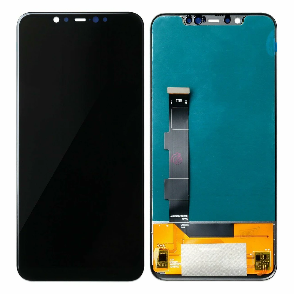 AMOLED 6,21 ''для Xiaomi mi 8 ЖК сенсорный дигитайзер для mi 8 ЖК-экран дисплей в сборе с рамкой+ Инструменты 2248x1080