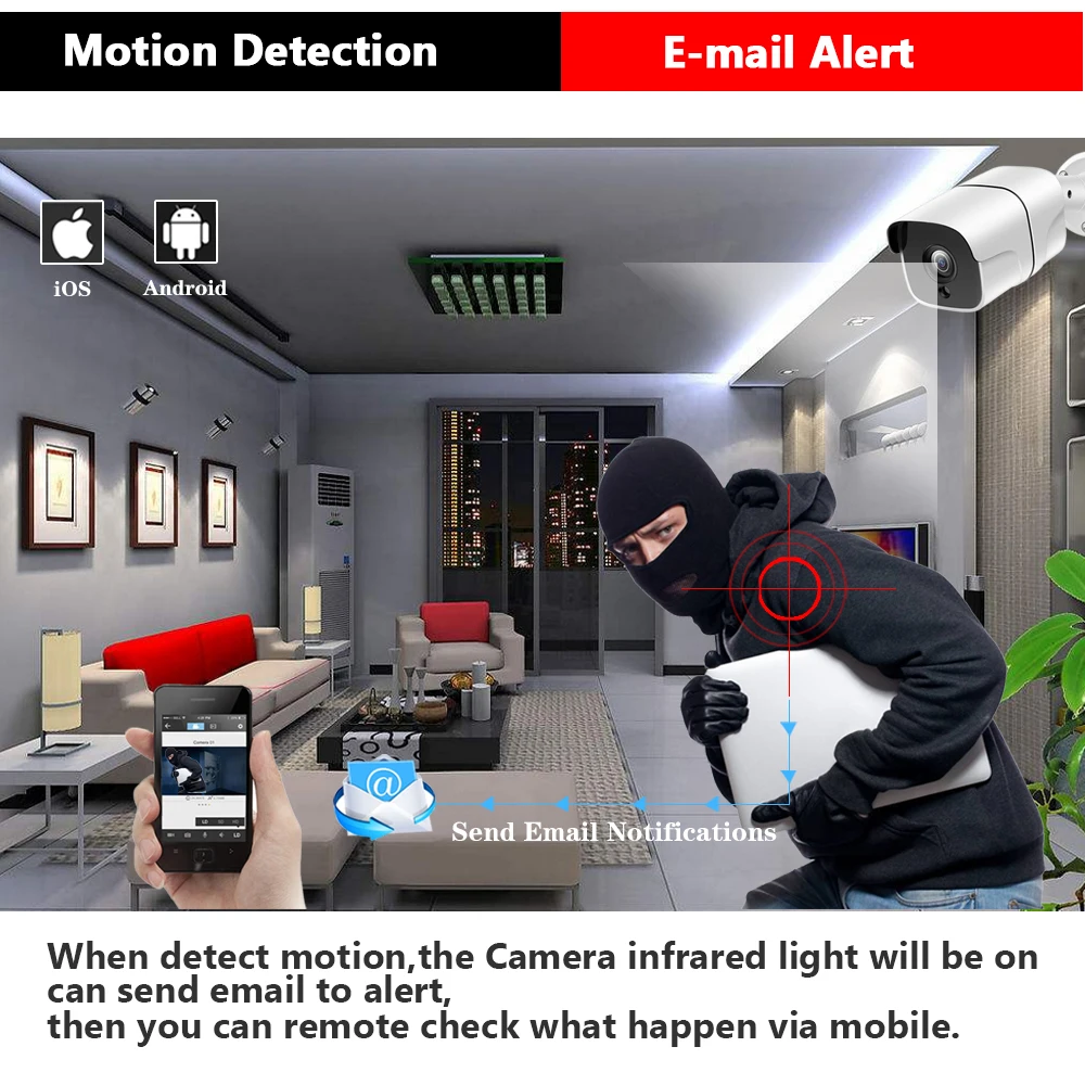 Plug and play POE NVR 4CH Xmeye CCTV Face Identify System Audio 5MP Bullet POE IP Camera IR Day/Night Security Surveillance Kits