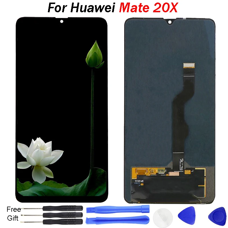 

Orignal For HUAWEI Mate 20X LCD Display Amoled 7.2" Touch Screen Digitizer For Huawei Mate 20X Screen pantalla Replacement