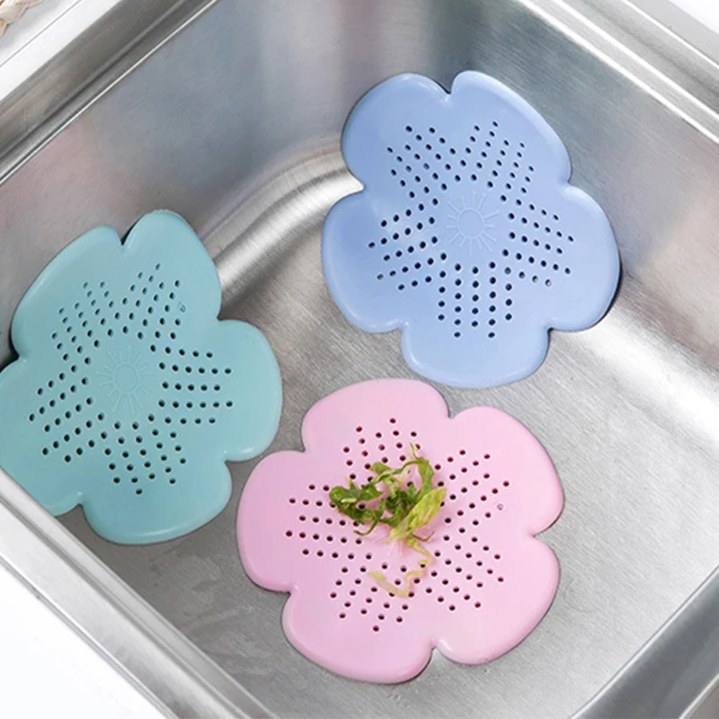 KAKURI-Filtro para alcantarillado, colador de pelo para salida de caída, accesorio creativo para cocina y baño, 1 unidad