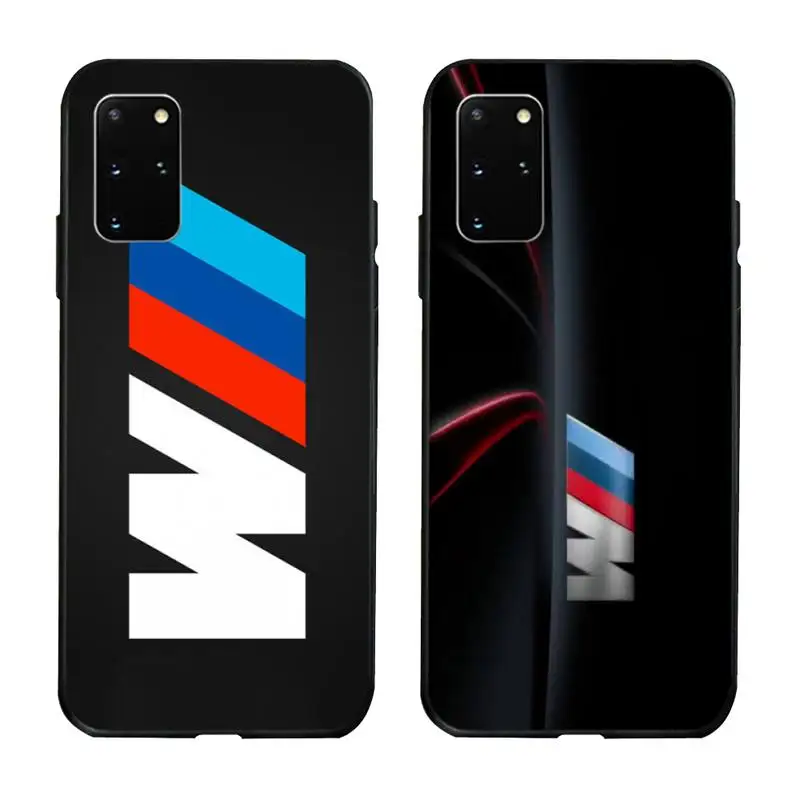 

CUWANAN Hot Car BMWS Logo Painted Phone Case for Samsung S20 plus Ultra S6 S7 edge S8 S9 plus S10 5G lite 2020